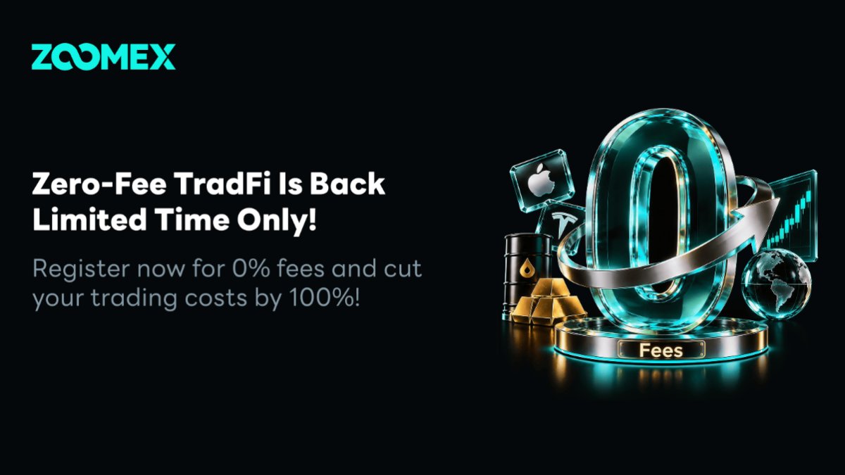 Zoomex Brings Back Zero-Fee TradFi Zoomex Brings Back Zero-Fee TradFi