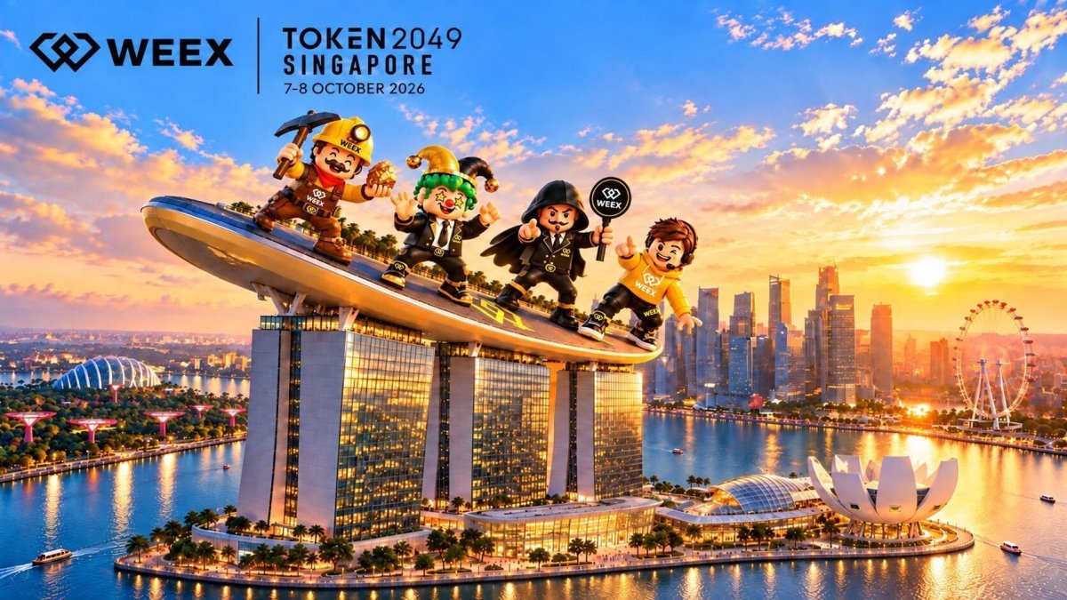 WEEX Returns to TOKEN2049 Singapore 2026: Platinum Sponsor & AI Trading WEEX Returns to TOKEN2049 Singapore 2026: Platinum Sponsor & AI Trading