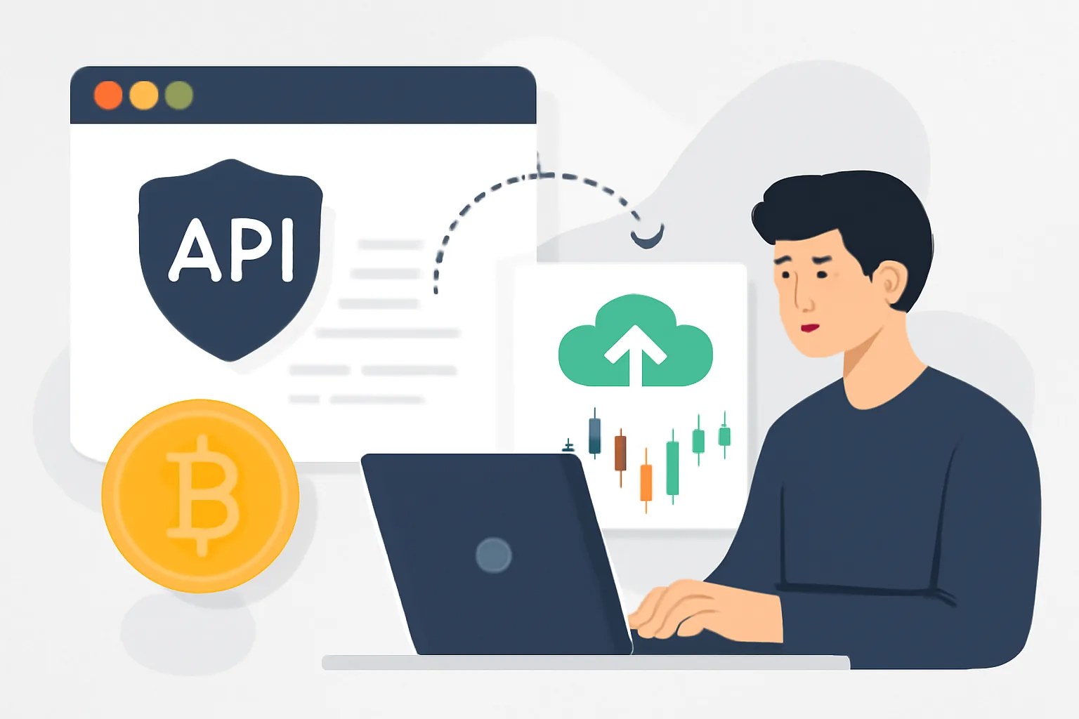 How to Use a Crypto Exchange API with TradingView