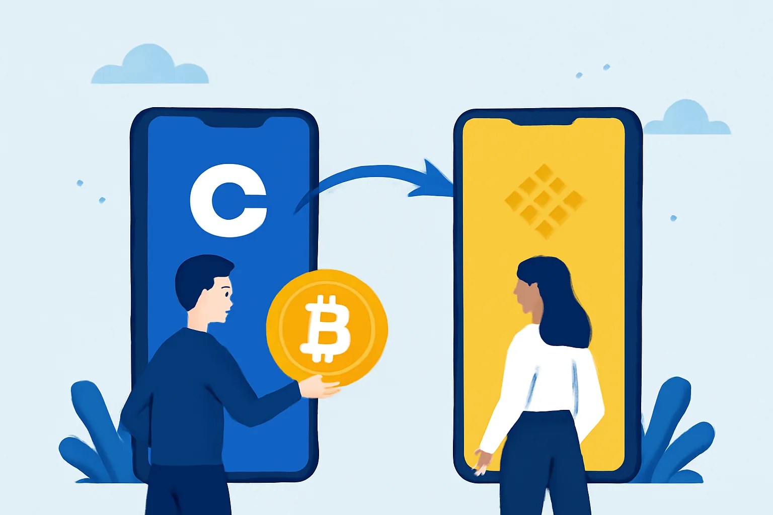 How to Move Crypto from Coinbase to Binance