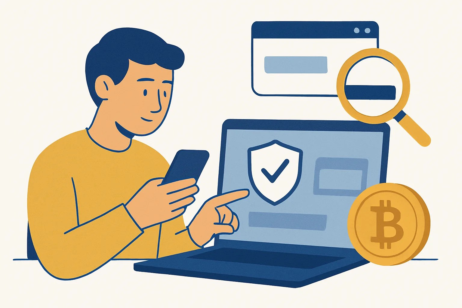 How to verify a crypto exchange deposit address safely