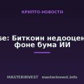 Bitwise: Биткоин недооценен на фоне бума ИИ Bitwise: Биткоин недооценен на фоне бума ИИ