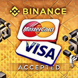 На Binance доступна оплата картами VISA и MasterCard