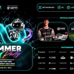 Zoomex to Attend Coinfest Asia 2026 as Gold Sponsor and Host Summer Bay Party in Bali