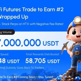 HTX Distributes Nearly 59,000 USDT in Rewards as TradFi Trade to Earn #2 Concludes HTX Distributes Nearly 59,000 USDT in Rewards as TradFi Trade to Earn #2 Concludes