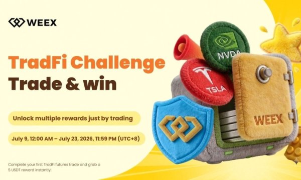 WEEX TradFi: One USDT Account for Stocks, Gold, Oil, and Global Markets WEEX TradFi: One USDT Account for Stocks, Gold, Oil, and Global Markets