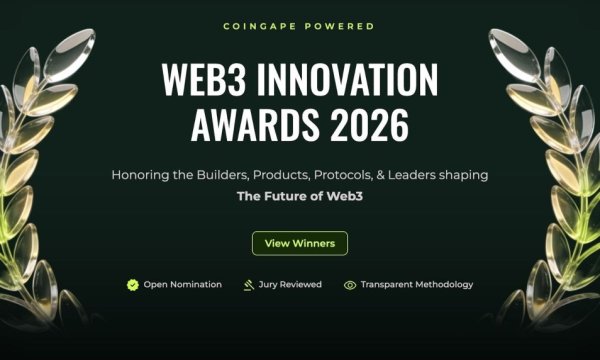 WEEX Named Most Secure Crypto Exchange at CoinGape Web3 Innovation Awards 2026 WEEX Named Most Secure Crypto Exchange at CoinGape Web3 Innovation Awards 2026