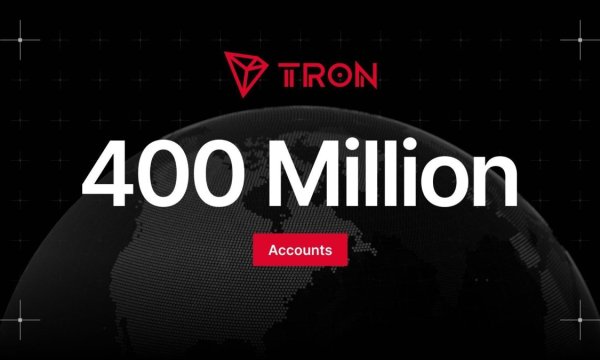 TRON Surpasses 400 Million Accounts as Total Transfer Volume Nears $30 Trillion TRON Surpasses 400 Million Accounts as Total Transfer Volume Nears $30 Trillion
