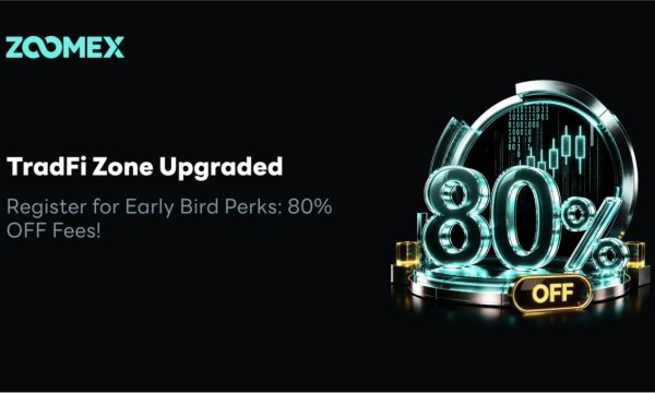 Zoomex Kicks Off TradFi Zone Upgrade With 80% Fee Discount Early Bird Campaign Zoomex Kicks Off TradFi Zone Upgrade With 80% Fee Discount Early Bird Campaign