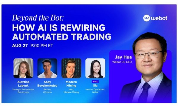 Webot to Host Expert Webinar on AI’s Role in Reshaping Automated Trading Webot to Host Expert Webinar on AI’s Role in Reshaping Automated Trading
