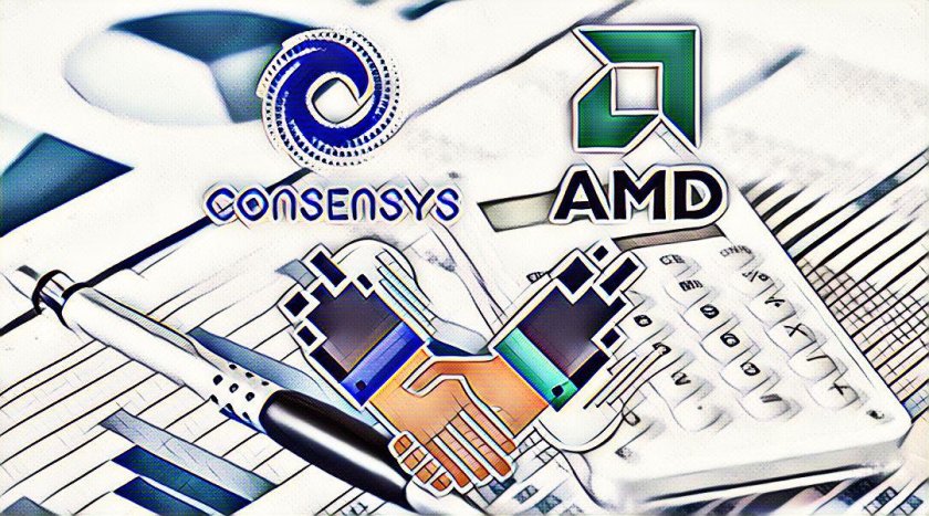 Антикризисное партнерство ConsenSys и AMD