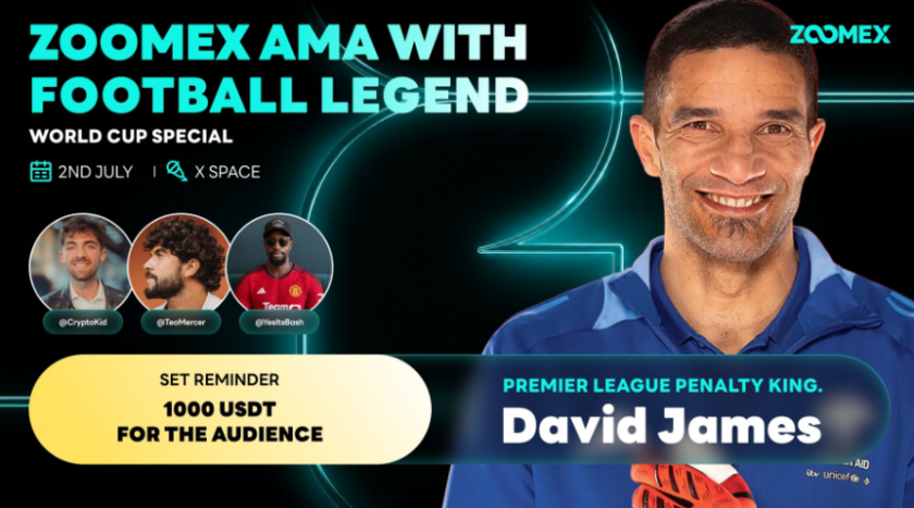 Zoomex X Space Recap With David James and the World Cup Trading Panel Zoomex X Space Recap With David James and the World Cup Trading Panel