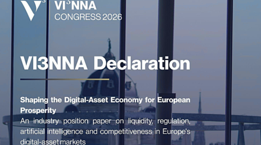 VI3NNA Declaration 2026 Calls for European Digital Asset Infrastructure VI3NNA Declaration 2026 Calls for European Digital Asset Infrastructure