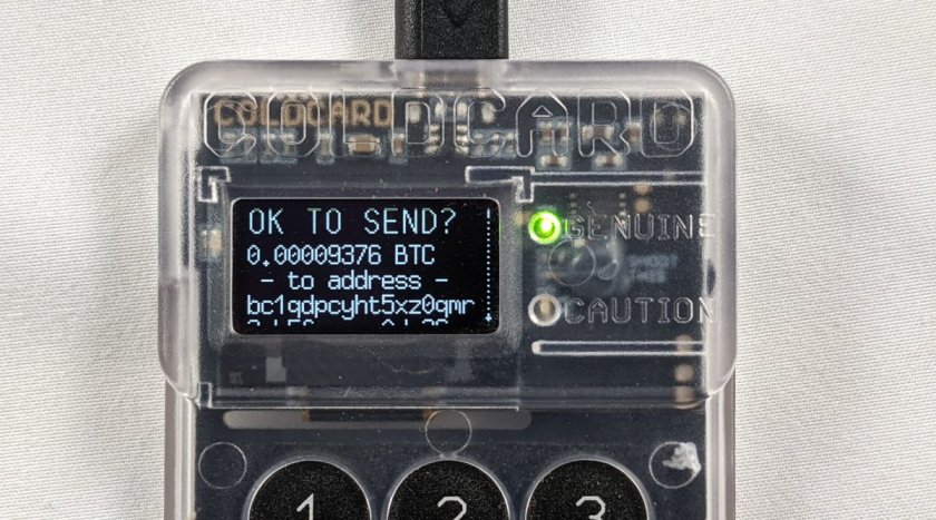 COLDCARD SECURITY RISK: IMMEDIATE ACTION REQUIRED