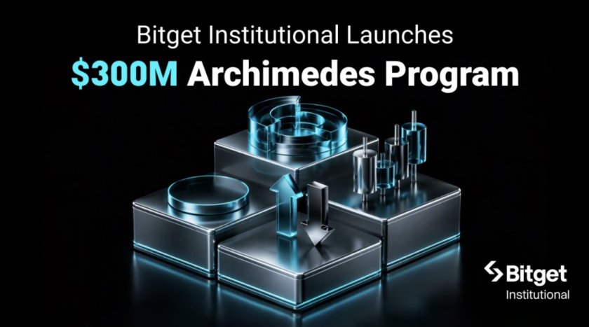 Bitget Institutional Launches $300 Million Project Archimedes to Back Quant Firms and Asset Managers