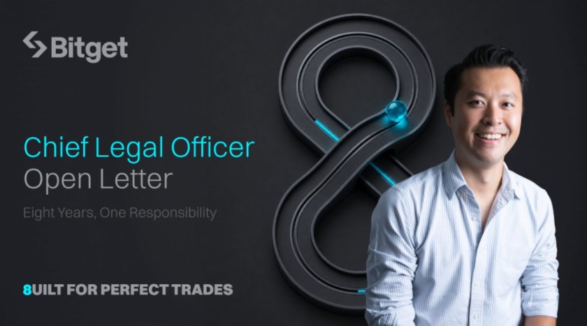 Bitget CLO Marks 8th Anniversary With Open Letter on Trust, Security and Compliance