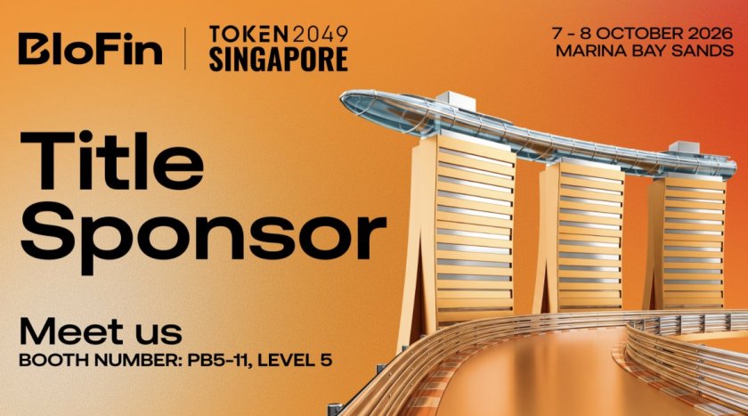 BloFin Returns as TOKEN2049 Singapore Title Sponsor, Opens Its “NEXT WHALE ERA”